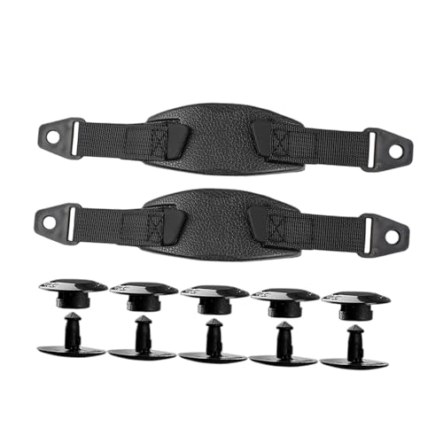 Hole Shoes Back Strap Removable EVA Shoe Ankle Belt for Clogs Slippers Slide Men 1 Pair with 5 Buckles