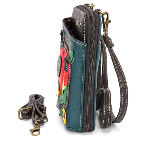 Image of CHALA Wallet Crossbody Cell Phone Purse - Women Faux Leather Multicolor Handbag with Adjustable Strap