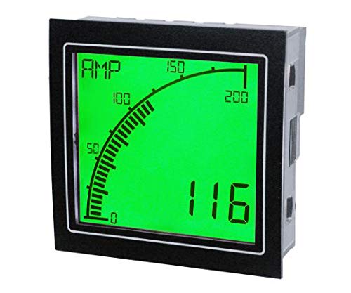 Ampèremètre numérique programmable TRUMETER avec affichage LED dynamique haute visibilité 0-10kA