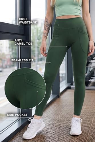 Image of JUNEBERRY Women's Solid Spandex Skinny Fit Activewear Legging | Stretchy, Lightweight & Comfortable for Gym Colors: Black, Navy, Light Grey, Sage, Cocoa, Wine, Mauve.