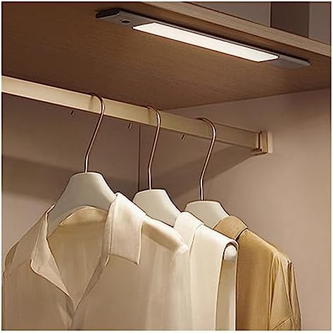 Gold Rectangular Closet Rods with Mute Non-skid Strip, Adjustable Length 24"-63", Ideal for Laundry Room, Kitchen, Bedroom Cabinets, Durable Aluminum Alloy