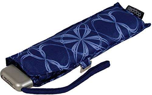 Preisvergleich Produktbild Doppler Regenschirm Carbonsteel Mini Slim Bloom Blue