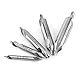 Zentrierbohrer, Zentrierbohrer Metall Set, 60 Grad Winkel Senker, 1,5/2/2,5/3/4mm Mittelbohrer, 5 Stück Hochgeschwindigkeitsstahl Mittelbohrer 60 Grad Mittelbohrer für die Lochbearbeitung