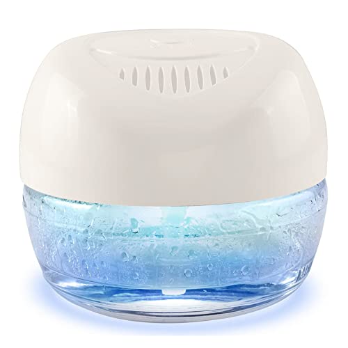 Image of Purifier Air Washer, Air Fresher Aroma Diffuser Odor for Smokers, Dust, Mold, Home and Pets, Air Cleaner with Night Light, Super Quiet and Safety (White)