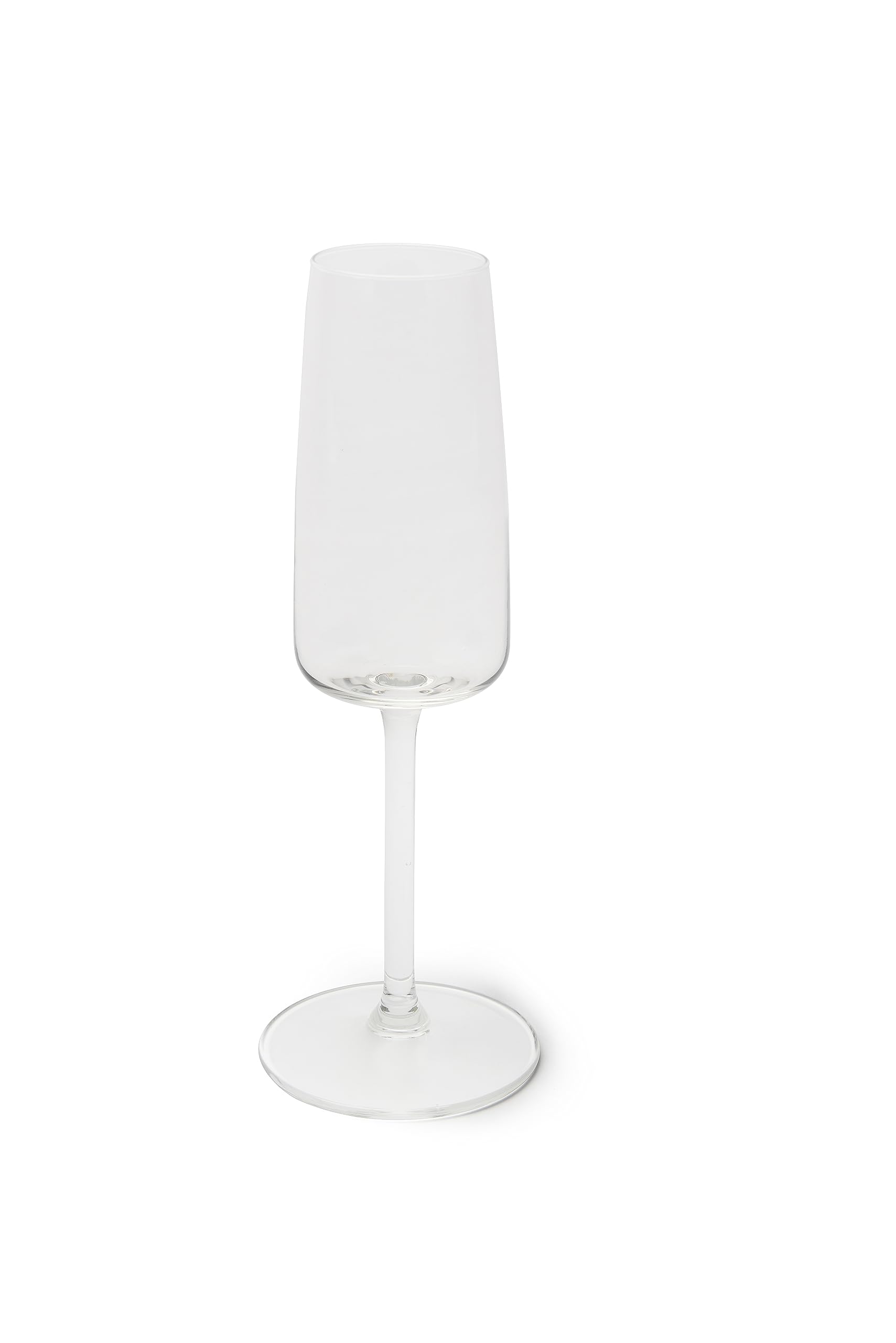 Excelsa Barolo Set 6 Flute Trasparenti, Vetro Soffiato, Capacità 210 Ml.