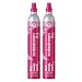 Sodastream Quick Connect CO2-Zylinder, 2er-Pack Reservezylinder