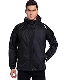 "DETALLES CONSIDERADOS: Diferentes longitudes de adelante hacia atrás, conveniente para conducir. Costuras con tiras impermeables, sombreros y ropa interior con banda elástica ajustable y hebilla, puños con botón de gancho & bucle.   "