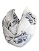 Etwoa Cat Face Print Infinity Scarf Circle Scarf Loop Scarf