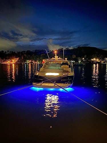 Underwater Boat Led Light IP68 42Led BLUE 3030LED. 9-30V DC Voltage. High Lumen.