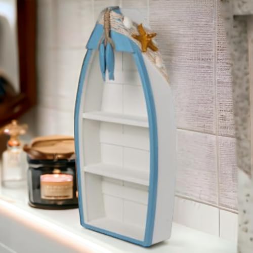 Bateau de pêche étagère pour optimiser un petit mur avec style