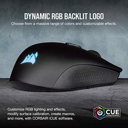 Corsair Harpoon PRO RGB Wired Lightweight FPS/MOBA Gaming Mouse – 12,000 DPI – 6 Programmable Buttons – iCUE Compatible – PC, Mac, PS5, PS4, Xbox – Black - image 7