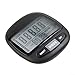 3D Pedometer Step Counter for Walking and Miles Tracking with Large Digital Display, 7-Day Memory & Automatic Sleep Mode – Compact Fitness for Adults