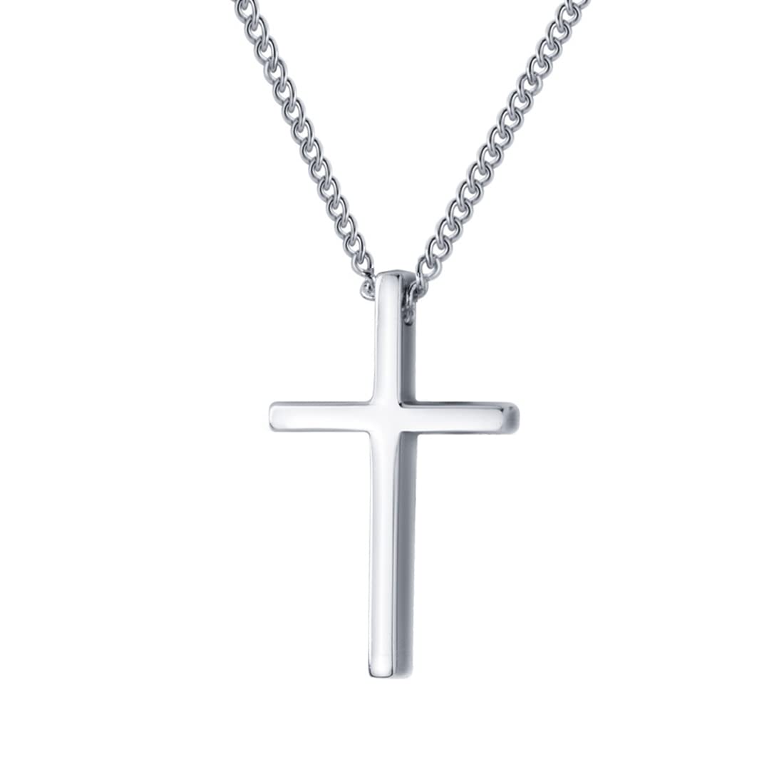 Tadipri 1 Pecie Colgantes Cruz Para Hombre Colgante De Jesucristo Cruz Acero Inoxidable