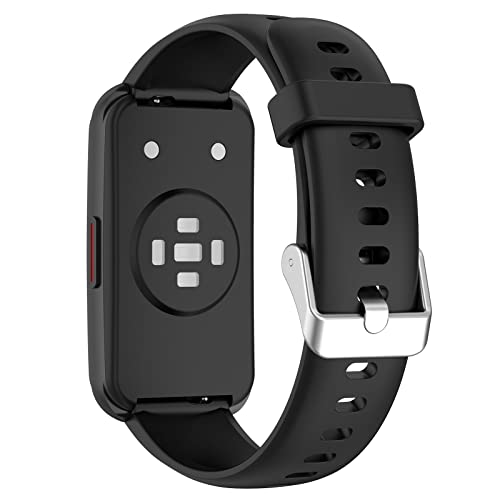 Correa de silicona compatible para FITVII Smartwatch 1.47 pulg miniatura 5