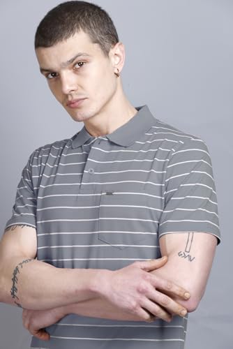 Image of GODFREY Half Sleeve Cotton Polo T Shirt for Man with Pocket - Regular fit Men Tshirts