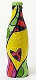 Enesco Coke by Romero Britto Coke Bottle Green Cap Figurine, 6.5-Inch