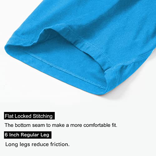 5Mayi Mens 6'' Cotton Underwear Boxer Briefs for Men Pack Mens Boxer Briefs Underwear S M L XL XXL4