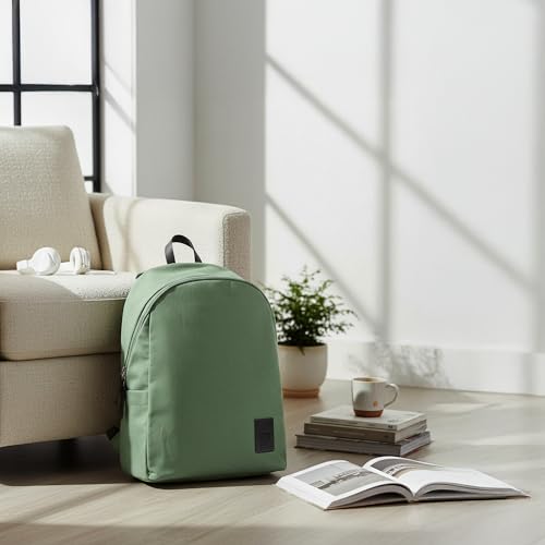 Image of DailyObjects Pedal Everyday Casual Laptop Backpack Compatible with upto 14 inch Laptop | Unisex Travel Backpack | Made of Durable Canvas Material | Zippered Compartments with Pockets