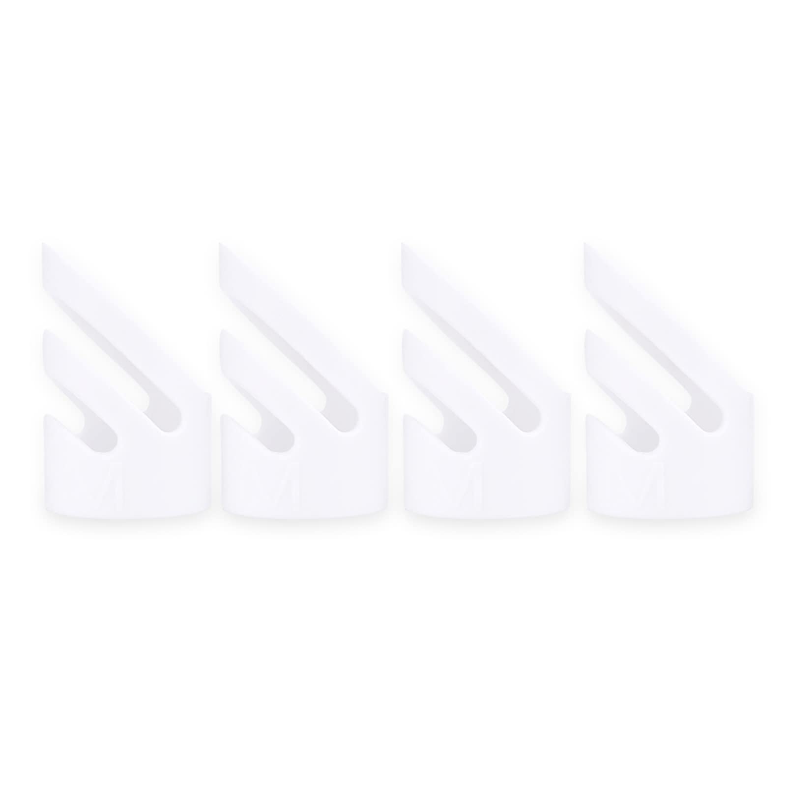 JTLBClassical Finger Picks Alaska Pik 4Pcs Plastic Diy Finger Picks Protector Accessory for Guitar Bass Ukulele Mandolin
