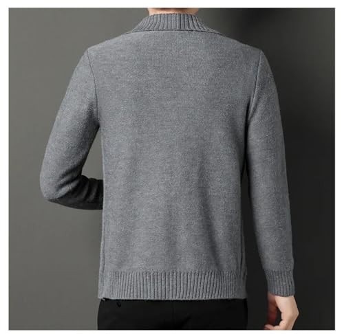Men's Cardigan Sweater Long Sleeve V Neck Single Breasted Slim Fit Casual Knit Cardigans2