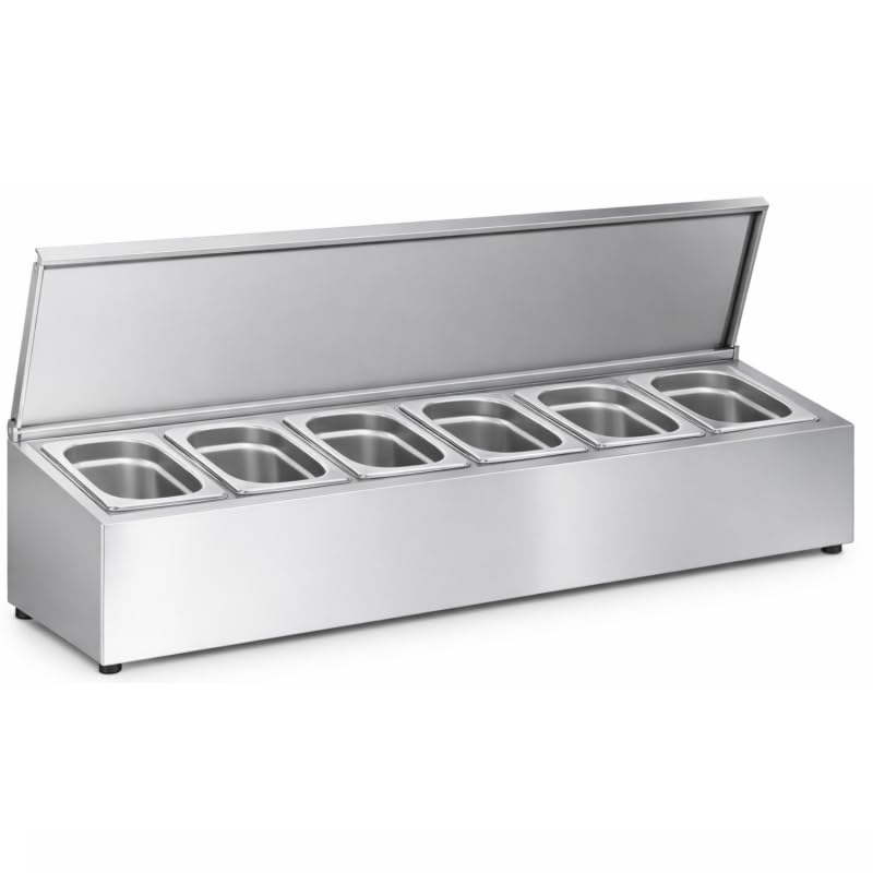 Générique Supporto per Vasche Gastro GN 1/6-6 Slot