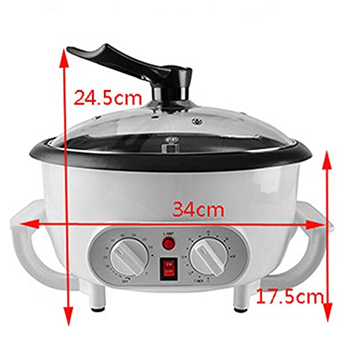 Koffieoester, elektrische koffiezetapparaat, huishouden, koffiebonen, roostermachine, 750 g, 0-240 °C, instelbare temperatuur 220 V - Image 3