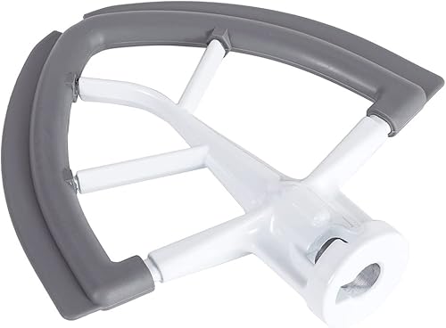 Miniatura 3 de Batidor de borde flexible para KitchenAid KSM150 Artisan Series 5QT Stand Mixer, paleta batidora de metal para mezclador KitchenAid KSM150