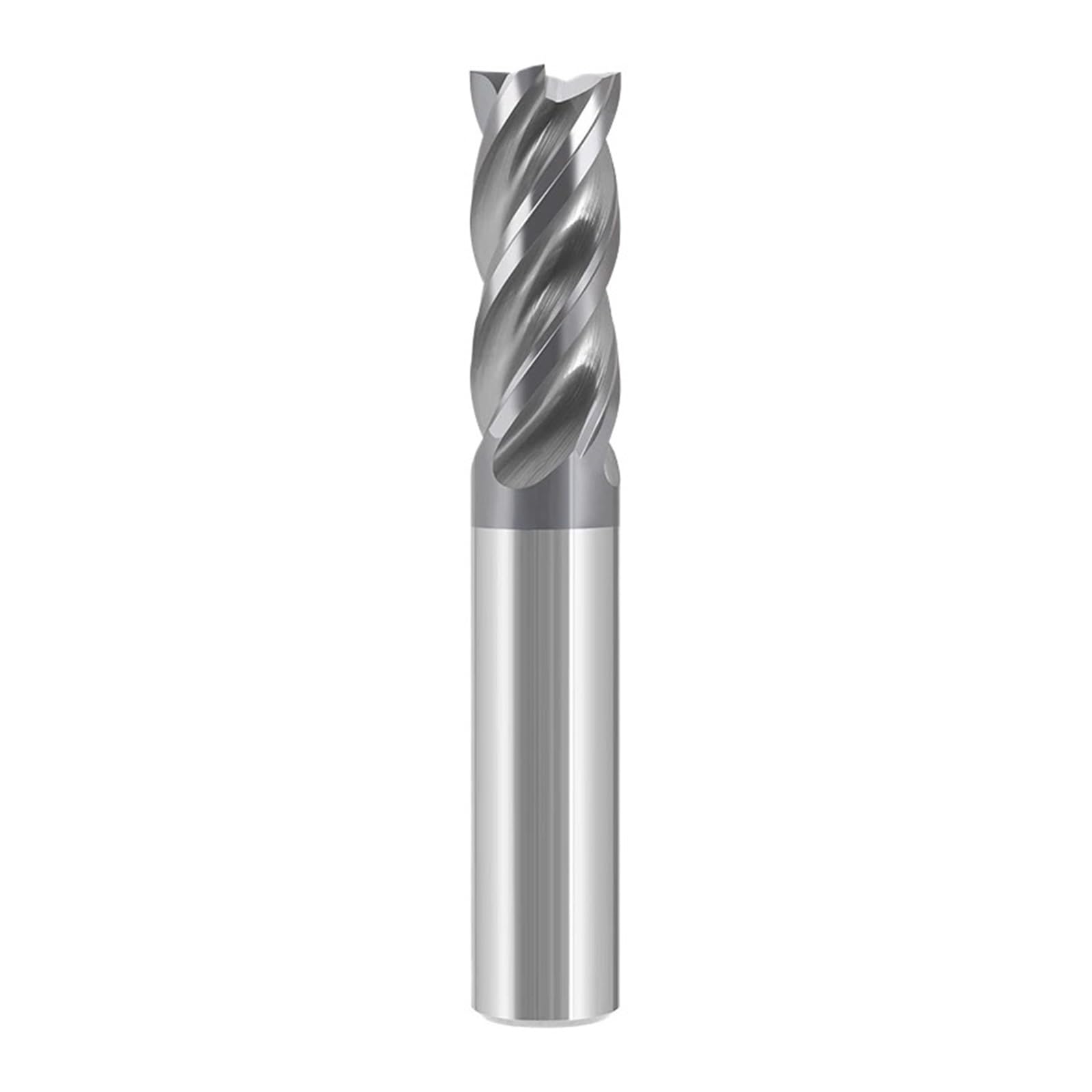 1 fresa HRC70 a 4 taglienti Nano | Fresa piatta in metallo duro HRC70 con rivestimento nanometrico da 1 pezzo(20x150L)