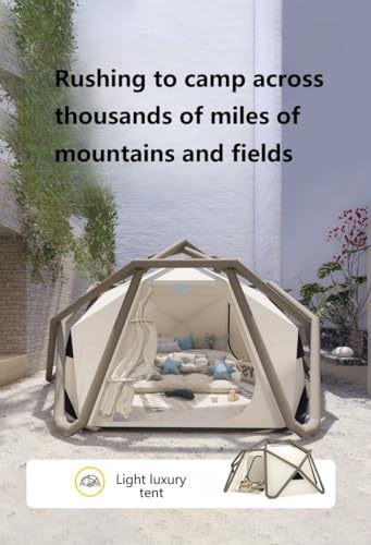 Carpa portátil para camping impermeable ligera 6 personas miniatura 7
