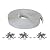 M-D Building Products Available 3822 Vinyl Garage Door Top and Sides Seal, 30 Feet, White