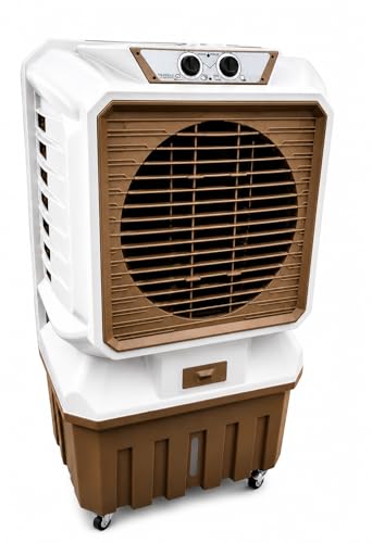 Image of Desert Air Cooler for home 90 L | Honeycomb Pads | Fully Collapsible Louvers, Inverter Compatible | High Air Delivery | Multi Colour