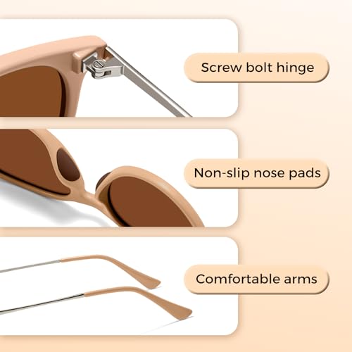 Image of SUNGAIT Junior Kids Polarized Sunglasses Vintage Round Children Shades for Girls & Boys 5-12 UV400 Protection