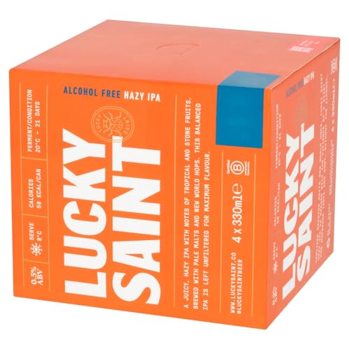 Lucky Saint Hazy IPA 4 x 330ml