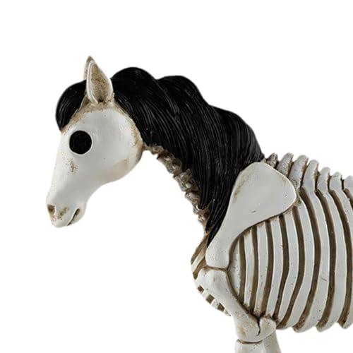Statue de cheval squelette pour personnaliser son bureau de salon - 2