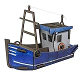 NEU Werkhaus Stiftebox Fischkutter Schiff
