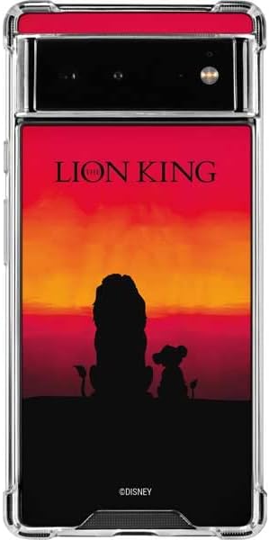 Skinit Clear Phone Case Compatible with Google Pixel 6 - Officially Licensed Disney The Lion King Movie Poster Art Design