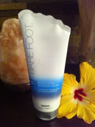 Bare foot moisturizing massage cream dual action 5.3 oz