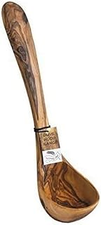 Naturally Med - Olive Wood Soup Ladle - 10 inch