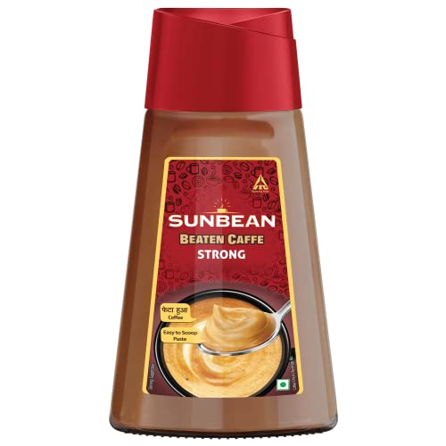 Sunbean Beaten Caffe Strong, 250g |Whipped coffee paste | Strong Instant Beaten Coffee Paste, Jar