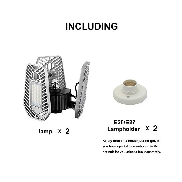 Ylife LZHOME LED Garage Lichter, verformbare LED – Bild 5