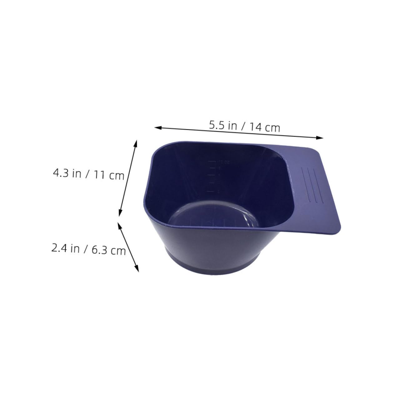 VICASKY 4 Sätze Hair Dye Mixing Bowls Professionelle Haarfärbeschalen Für Salons Langlebig Für Haarfarbe Und Ölbehandlungen Stabil 3 Stück * 4