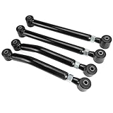 0-4.5' Lift Adjustable Rear Control Arms for 2007-2018 Jeep Wrangler JK, 2018-2024 Jeep Wrangler JL/JLU, 2020-2024 Gladiator JT – Upper & Lower Arms