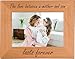 The Love Between A Mother And Son Lasts Forever 4x6 Inch Wood Picture Frame - Great Gift for Mothers's Day, Birthday or Christmas Gift for Mom Grandma Wife Grandmother