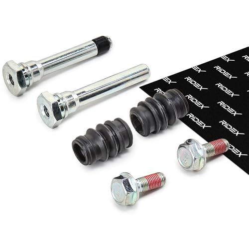 RIDEX Kit manicotti di guida, Pinza freno /Lato montaggio = Assale posteriore, Assale anteriore