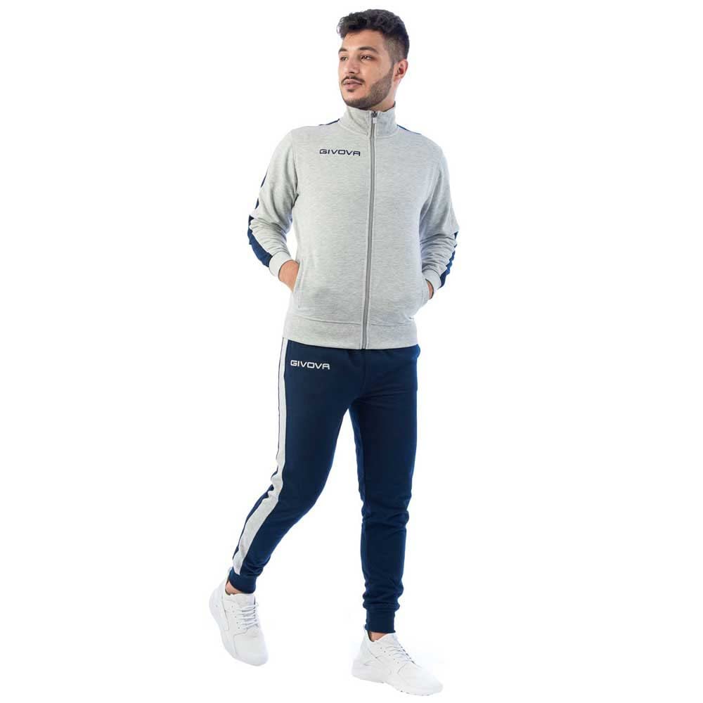 Givova TUTA Felpa Revolution TR034S Men's Sports Outfit, Multi-Colour, L