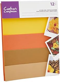 Crafter's Companion Winter Flower Forming Foam Pack-Autumn Hues, Multi, One Size