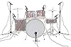 Wired Microphone Kit for Drum and Other Musical Instruments … (A Whole Set Mic) #4