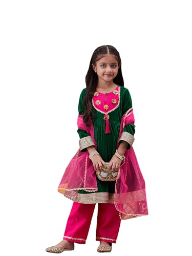 Image of PS PEACHES Girls Kurta Set