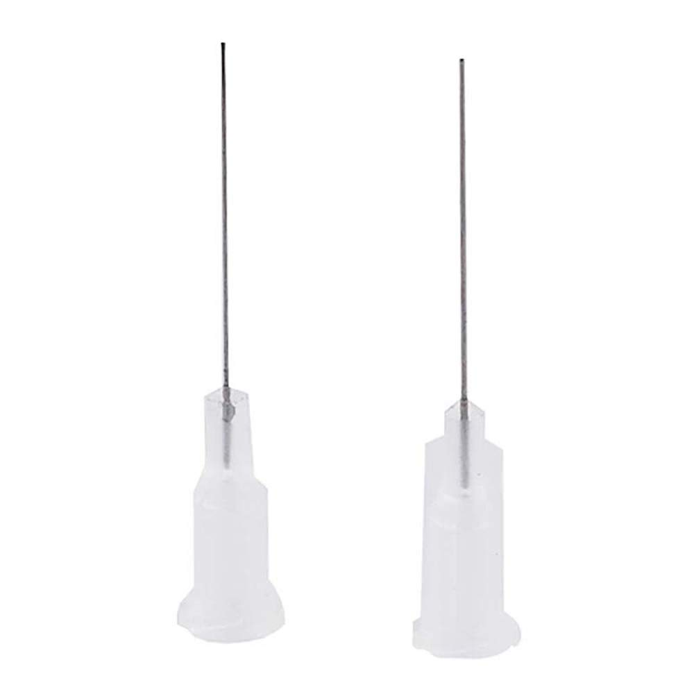 Fhis Dispensing 1 Inch Tubing Length,W/ISO Standard Precision Blunt Dispensing Tip 27G PP Safety Lock Hub Pack of 1000