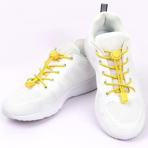 Image of UpUGo Elastic Shoe Laces, No Tie Shoe Laces Tieless for Kids, Adults, Elderly, One Size Fit All